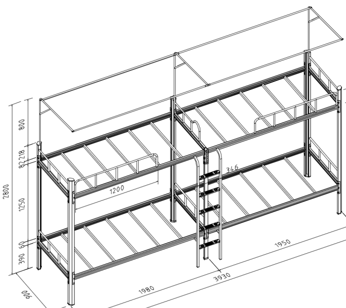 鐵架床設計圖